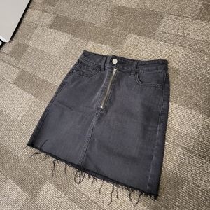 Hollister denim skirt